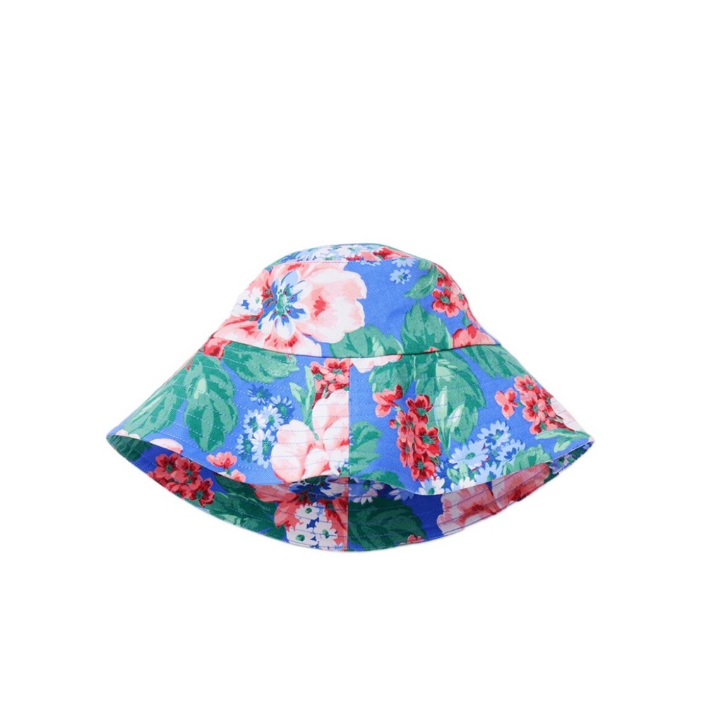Floral Blue Bucket Hat Janie and Jack New